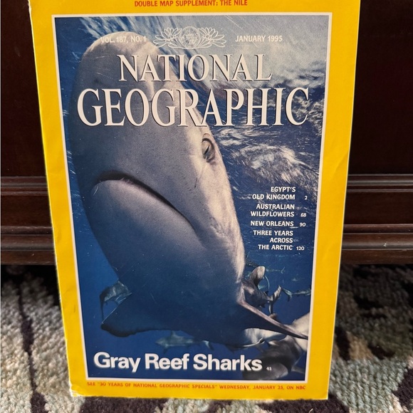 National Geographic Complete 1995 Issues with Maps - Picture 2 of 13